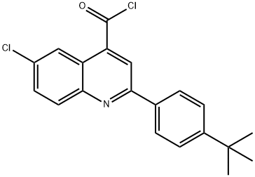 2-(4-叔丁基苯基)-6-氯喹啉-4-甲酰氯