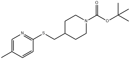 4-(5-甲基-吡啶-2-基硫烷基)-哌啶-1-羧酸叔丁基酯