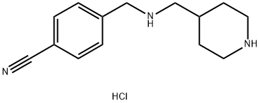 4-{[(哌啶-4-基甲基)-氨基]-甲基}-苄腈盐酸盐