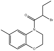 4-(2-溴丁酰)-6-甲基-3,4-二氢-2H-1,4-苯并恶嗪