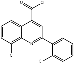 8-氯-2-(2-氯苯基)喹啉-4-甲酰氯