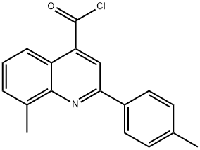 8-甲基-2-(4-甲基苯基)喹啉-4-甲酰氯