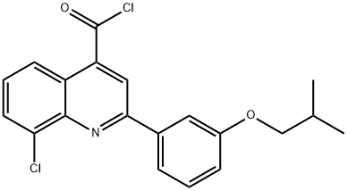 8-氯-2-(3-异丁氧基苯基)喹啉-4-甲酰氯