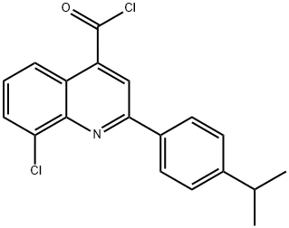 8-氯-2-(4-异丙苯基)喹啉-4-甲酰氯