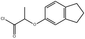 2-(2,3-二氢-1H-茚-5-氧基)丙醇基氯化物