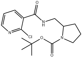 2-{[(2-氯-吡啶-3-羰基)-氨基]-甲基}-吡咯烷-1-羧酸叔丁基酯