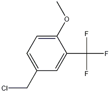 4-(chloromethyl)-1-methoxy-2-(trifluoromethyl)benzene