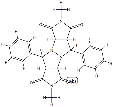 2,7-dimethyl-5,10-diphenyltetrahydropyrrolo[3,4-c]pyrrolo[3,4:4,5]pyrazolo[1,2-a]pyrazole-1,3,6,8(2H,3aH,5H,7H)-tetraone