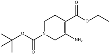 1-(叔丁基)4-5-氨基-3,6-二氢吡啶-1,4(2H)-二甲酸乙酯