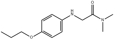 N,N-dimethyl-2-[(4-propoxyphenyl)amino]acetamide