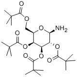 2,3,4,6-四-O-叔戊酰基-beta-D-吡喃半乳糖胺