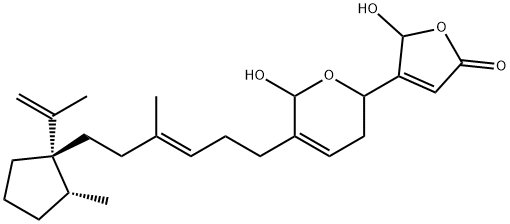 4-[[3,6-Dihydro-6-hydroxy-5-[4-methyl-6-[2-methyl-1-(1-methylethenyl)cyclopentyl]-3-hexenyl]-2H-pyran]-2-yl]-5-hydroxy-2(5H)-furanone