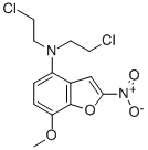 4-(BIS(2-CHLOROETHYL)AMINO)-7-METHOXY-2-NITROBENZOFURAN