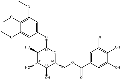 3,4,5-TRIMETHOXYPHENYL-(6'-O-GALLOYL)-O-Β-D-GLUCOPYRANOSIDE