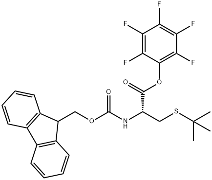 NΑ-FMOC-S-叔丁基-L-半胱氨酸五氟苯酯