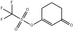 3-氧亚基环己三烯-1-烯-1-基三氟甲磺酸负离子