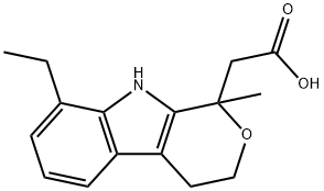 8-乙基-1,3,4,9-四氢-1-甲基吡喃并[3,4-B]吲哚-1-乙酸