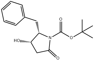 RAC-叔丁基(2R,3R)-2-苄基-3-羟基-5-氧代吡咯烷-1-羧酸酯,顺式