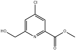 4-氯-6-羟甲基-2-吡啶甲酸甲酯