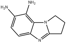 1H-Pyrrolo[1,2-a]benzimidazole-7,8-diamine,2,3-dihydro-(9CI)