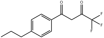 4,4,4-trifluoro-1-(4-propylphenyl)butane-1,3-dione