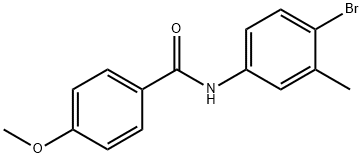N-(4-溴-3-甲基苯基)-4-甲氧基苯甲酰胺