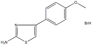 4-(4-甲氧基苯基)噻唑-2-胺氢溴酸盐