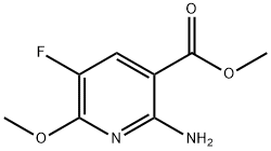 3-Pyridinecarboxylicacid,2-amino-5-fluoro-6-methoxy-,methylester(9CI)
