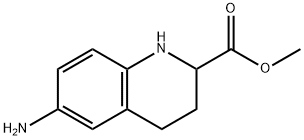 2-Quinolinecarboxylicacid,6-amino-1,2,3,4-tetrahydro-,methylester(9CI)