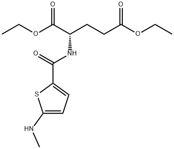 N-(5-甲氨基-2-噻吩甲酰基)-L-谷氨酸二乙酯