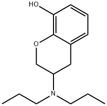 8-hydroxy-3,4-dihydro-3-(dipropylamino)-2H-1-benzopyran