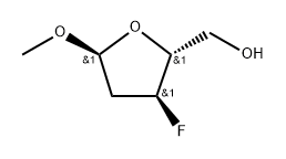 2,3-二脱氧-3-氟-Α-D-核糖甲苷