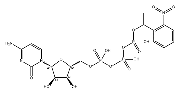 P(3)-1-(2-nitrophenyl)ethylcytidine-5'-triphosphate