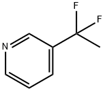 Pyridine,3-(1,1-difluoroethyl)-(9CI)