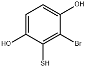 1-thio-6-bromo-2,5-dihydroxybenzene