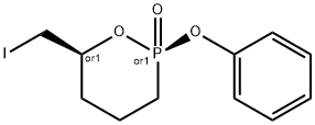 6-(iodomethyl)-2-oxo-2-phenoxy-1,2-oxaphosphorinane