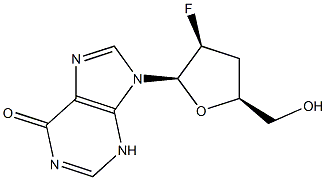 9-(2,3-dideoxy-2-fluoro-betaD-threo-pentofuranosyl)hypoxanthine