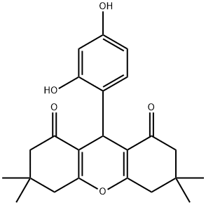 9-(2,4-二羟基苯基)-3,3,6,6-四甲基-3,4,5,6,7,9-六氢-1H-氧杂蒽-1,8(2H)-二酮