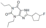 8-(3-Fluorocyclopentyl)-1,3-dipropyl-3,7-dihydro-1H-purine-2,6-dione