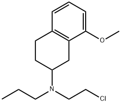 8-methoxy-2-(N-2-chloroethyl-N-n-propyl)aminotetralin