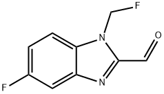 1H-Benzimidazole-2-carboxaldehyde,5-fluoro-1-(fluoromethyl)-(9CI)