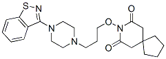 8-((3-(4-(1,2-benzisothiazol-3-yl)-1-piperazinyl)propyl)oxy)-8-azaspiro(4.5)decane-7,9-dione