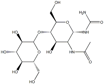 mannosyl-(1-4)-N-acetylglucosaminyl-(1-N)-urea