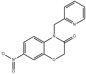 7-硝基-4-(2-吡啶甲基)-1,4-苯并噁嗪-3-酮