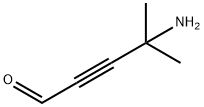 4-amino-4-methyl-2-pentyne-1-al