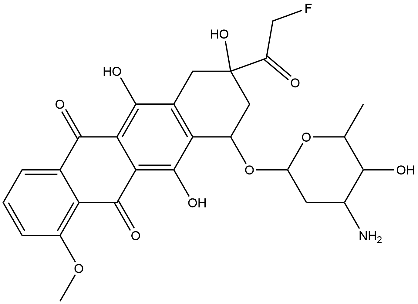 Fluorodaunorubicine