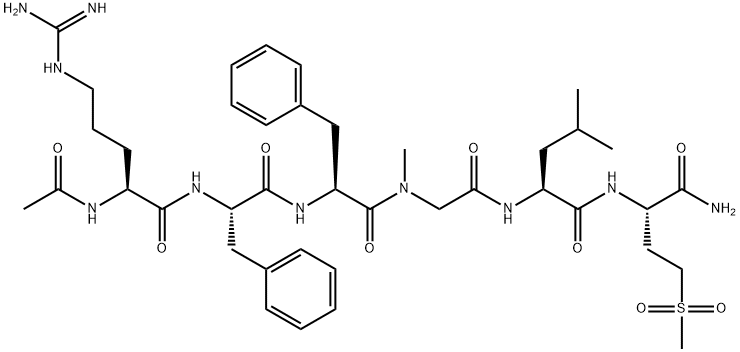 ACETYL-ARG-PHE-PHE-SAR-LEU-MET[O2]