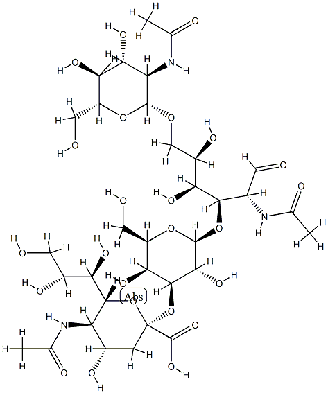 N-acetylneuraminyl(2-3)galactosyl(1-3)-N-acetylglucosyl(1-6)-N-acetylgalactose