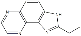 1H-Imidazo[4,5-f]quinoxaline,2-ethyl-(9CI)