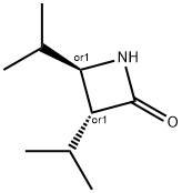 2-Azetidinone,3,4-bis(1-methylethyl)-,(3R,4R)-rel-(9CI)